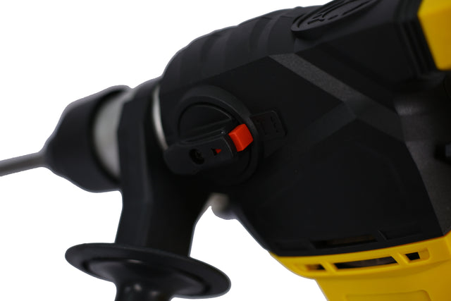 Professioinal Quality 1-1/4” SDS-Plus Heavy Duty Rotary Hammer Drill 13 Amp - Vibration Control, 3 Functions