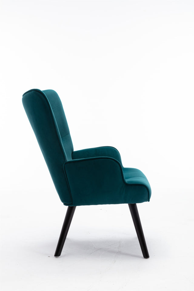 COOLMORE Accent chair Living Room/Bed Room, Modern Leisure Chair Teal