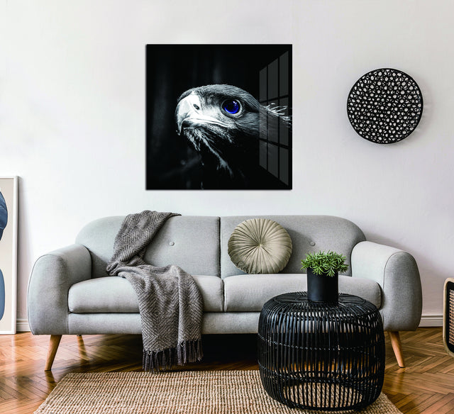 Oppidan Home "Focused Eagle" Acrylic Wall Art (40"H x 40"W)