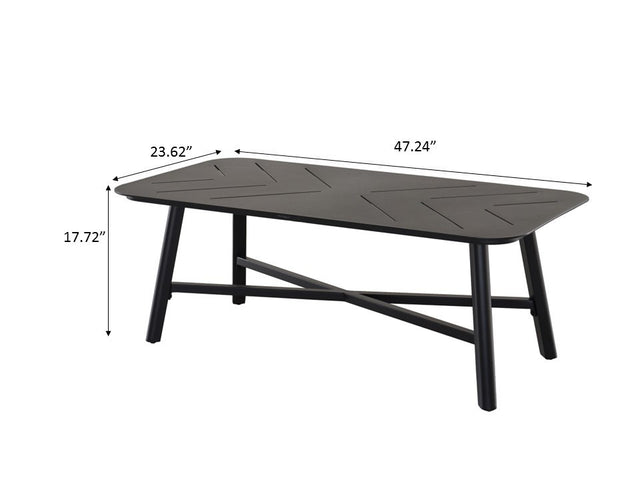 Aluminum Coffee Table