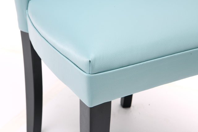 Leather Upholstered Side Chair (Set of 2)