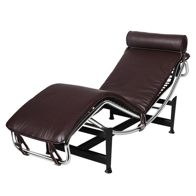 Le Corbusier LC-4 Style Replica Chaise Lounge Chair Mid Century Modern for living room/ bedroom