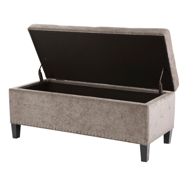 Shandra II Tufted Top Storage Bench