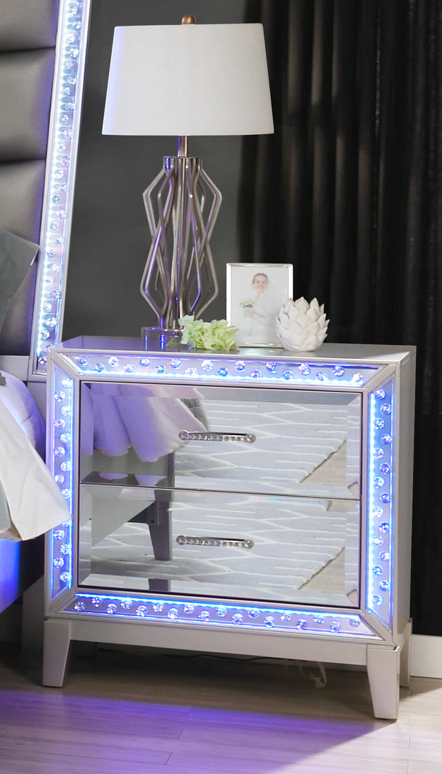 Luxury Night stand Silver