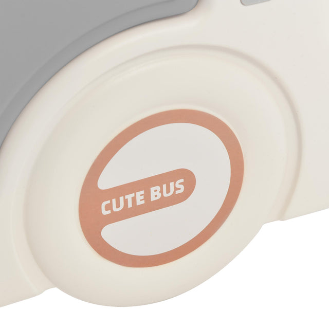 Kids Slide Playset Structure 9 in 1, Freestanding Castle Climbing Crawling Playhouse with Slide, Arch Tunnel, Ring Toss, Realistic Bus Model and Basketball Hoop, Toy Storage Organizer for Toddlers