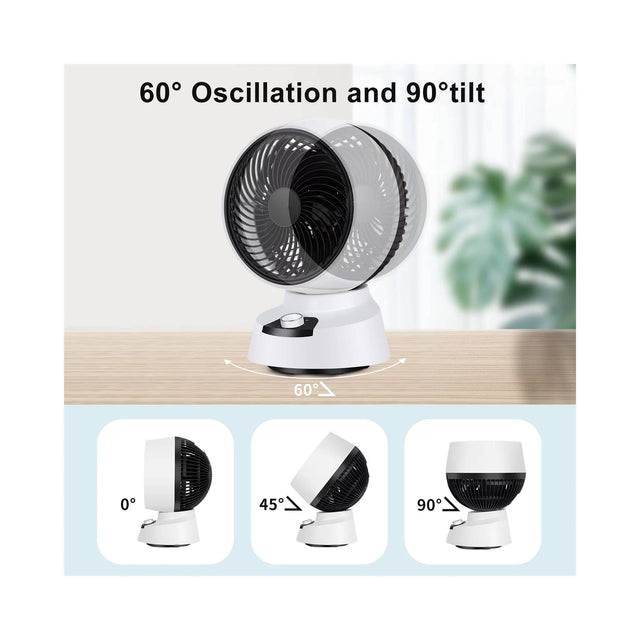 9in Desktop Fan with 3 Speeds