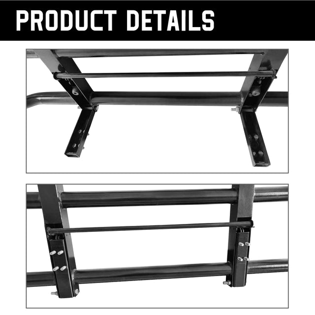 Front Bumper Deer Guard for Freightliner Cascadia 2018-2022 with Bracket G04023