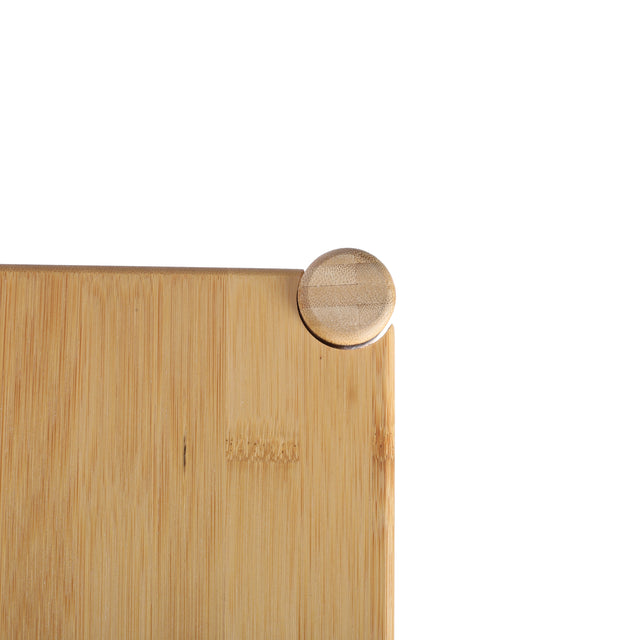 1 Door nightstand,Bamboo Mid Century Modern Nightstand,Bedside Table Accent End Table Side Table for Bedroom, Living Room, Natural