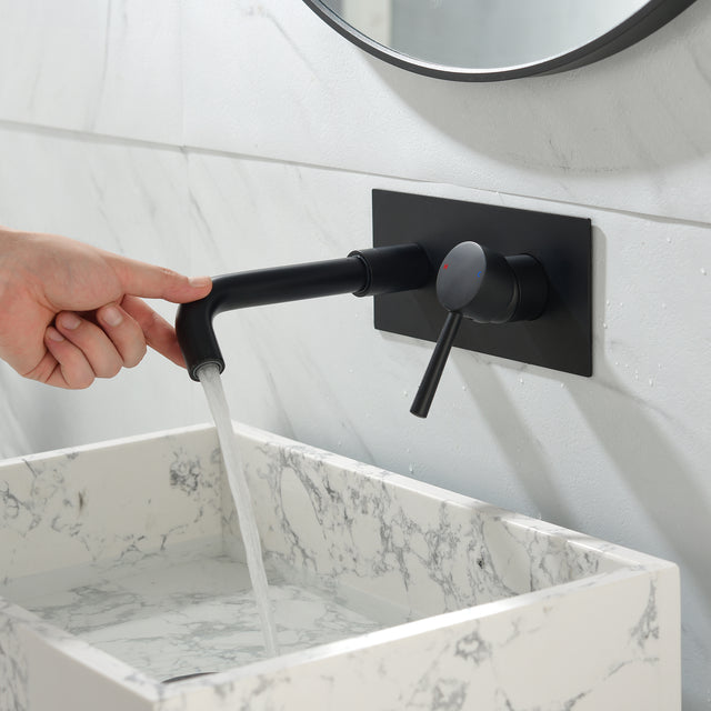 Wall Mounted Bathroom Faucet