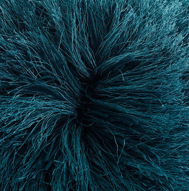 "Decorative" Shaggy Pillow (18-in x 18-in)