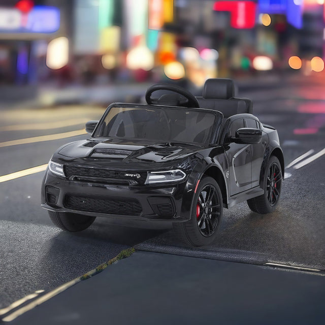 Licensed DODGE Charger,12v Kids ride on car W/Parents Remote Control ,electric car for kids,Three speed adjustable,Power display, slow start、USB,MP3 ,Bluetooth,LED light、Four wheel suspension