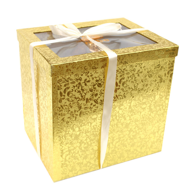 Ambrose Chrome Plated Crystal Embellished Ceramic Fruit Platter