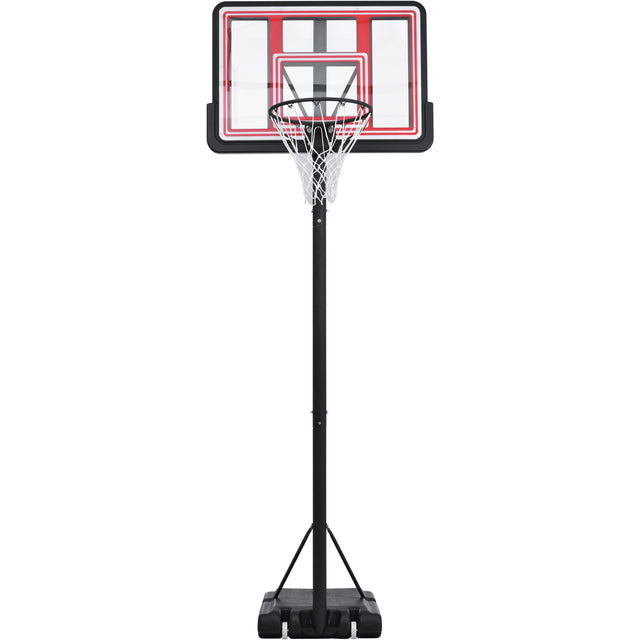 Portable Basketball Hoop Basketball System 4.76-10ft Height Adjustable for Youth Adults LED Basketball Hoop Lights, Colorful lights, Waterproof,Super Bright to Play at Night Outdoors,Good Gift for Kid