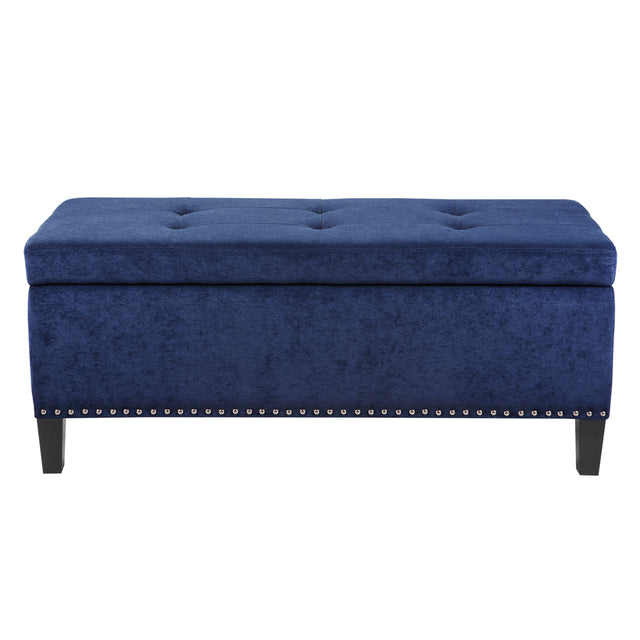 Shandra II Tufted Top Storage Bench