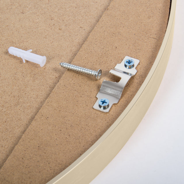 Matte Gold Wall Mirror 20” Round Mirror Metal Framed Mirror Circle Wall-Mounted Mirror, Circular Mirror for Bathroom Wall Decor Living Room