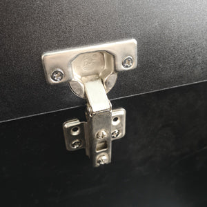 Storage Chest Trunk, Lift Top Wood Box for Toys Entryway Bench Organizer Home Furniture, Black