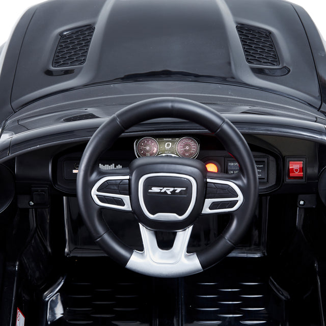 Licensed DODGE Charger,12v Kids ride on car W/Parents Remote Control ,electric car for kids,Three speed adjustable,Power display, slow start、USB,MP3 ,Bluetooth,LED light、Four wheel suspension