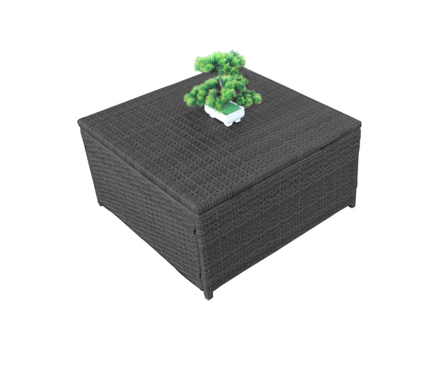 Outdoor Sectional Wicker Rattan Sofa Set with Cushion