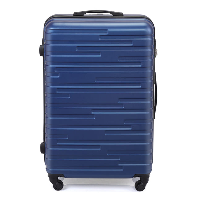 3-piece Trolley Case Set, 360 Degree Rotation Wheels with TSA Lock, Travel Suitcase Set, Royal Blue
