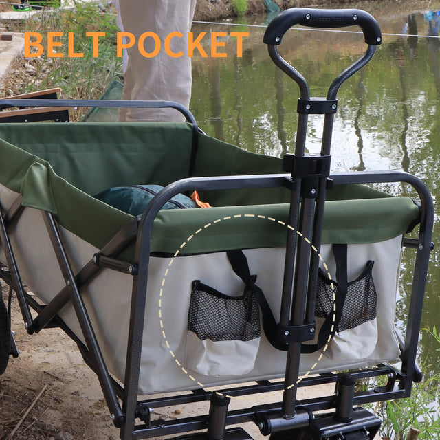 Outdoor Garden Park Utility kids wagon portable beach trolley cart camping foldable folding wagon