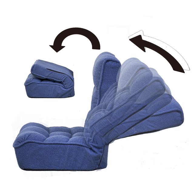 Single sofa reclining chair Japanese chair lazy sofa tatami balcony reclining chair leisure sofa adjustable chair