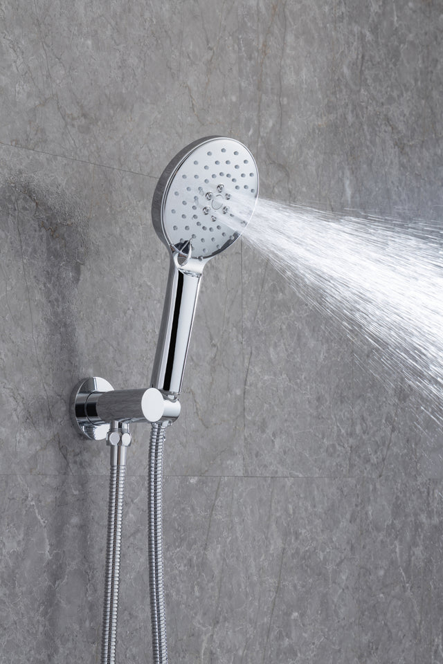 Tub Shower Faucets Sets Complete Bathtub Faucet Set Brushed Nickel Bathtub Shower System with Tub Spout, Bathroom Tub and Shower Faucet Combo Trim Kit with Rough-in Valve