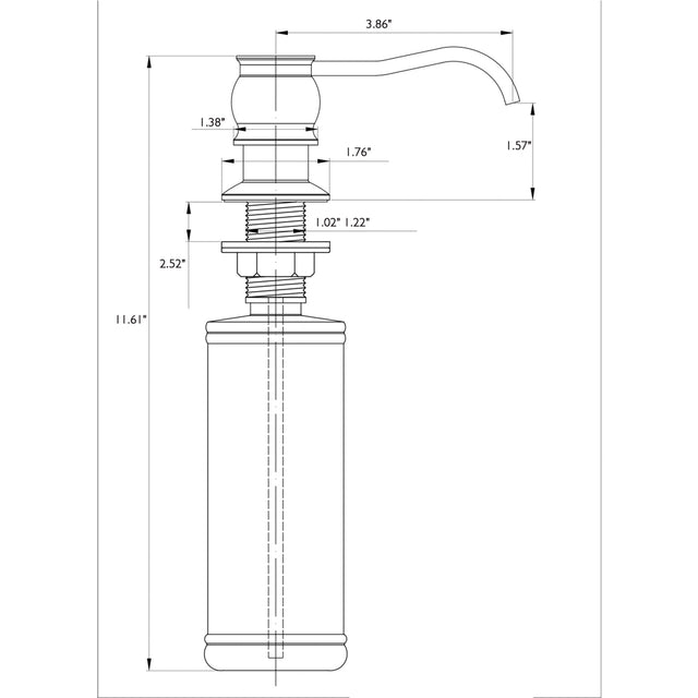 Kitchen Soap Dispenser