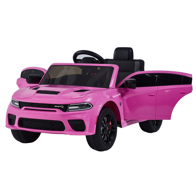 Licensed DODGE Charger,12v Kids ride on car W/Parents Remote Control ,electric car for kids,Three speed adjustable,Power display, slow start、USB,MP3 ,Bluetooth,LED light、Four wheel suspension