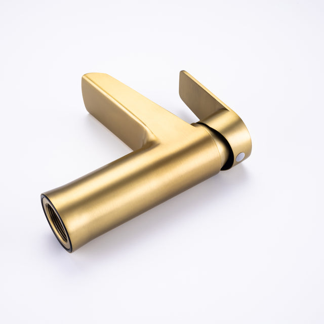 Waterfall Bathroom Faucet Bathroom Faucet with Pop Up Drain Single Handle One Hole or Three Holes Vanity Faucet Farmhouse RV Bathroom Vessel Basin Faucet Deck Mount