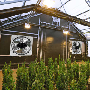 iPower 7 Inch Shutter Exhaust Fan Aluminum,High Speed, 1680 RPM, 760 CFM, Silver