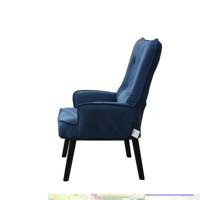 Accent chair TV Chair Living room Chair with ottoman,Modern Vanity Chair with Arms Upholstered Tall Back Desk Chair for Bedroom