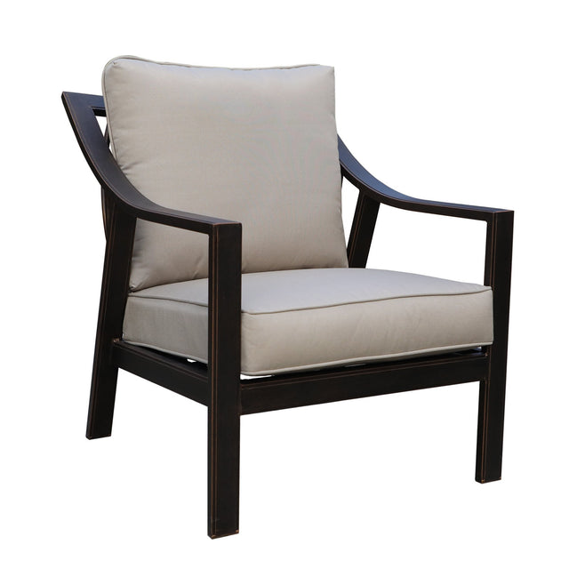 Club Chair, Taupe. Set of 2