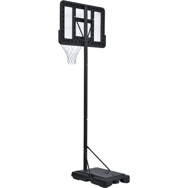 Portable Basketball Hoop Basketball System 4.76-10ft Height Adjustable for Youth Adults LED Basketball Hoop Lights, Colorful lights, Waterproof,Super Bright to Play at Night Outdoors,Good Gift for Kid