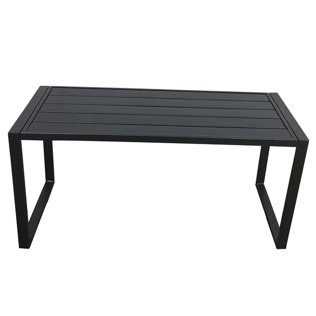 LOVESEAT AND TABLE Schwarz B