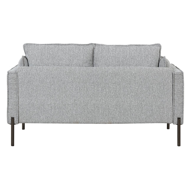 56" Modern Style Sofa Linen Fabric Loveseat Small Love Seats Couch for Small Spaces,Living Room,Apartment