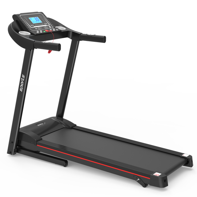 Fitshow App Home Foldable Treadmill with Incline, Folding Treadmill for Home Workout, Electric Walking Treadmill Machine 5" LCD Screen 250 LB Capacity Bluetooth Music