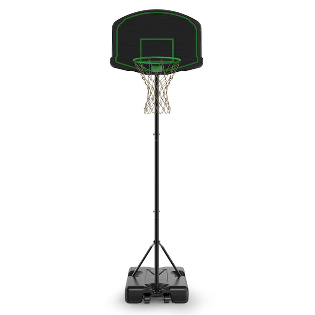 BASKETBALL SETS WITH WHEELS,BOARD,FIELD ROPE,INCLUDING TWO BASKETBALL SETS,BACKBOARD SYSTEM STAND HEIGHT ADJUSTABLE 60INCH-78INCH