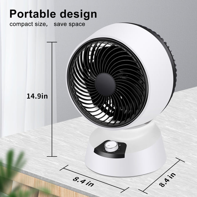 9in Desktop Fan with 3 Speeds