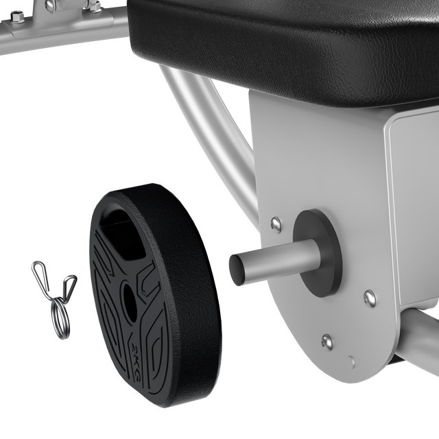 Abdominal Machine 500lbs Capacity Exercise Equipment for Home , Less Stress on Neck & Back, Abdominal/Core Fitness Equipment