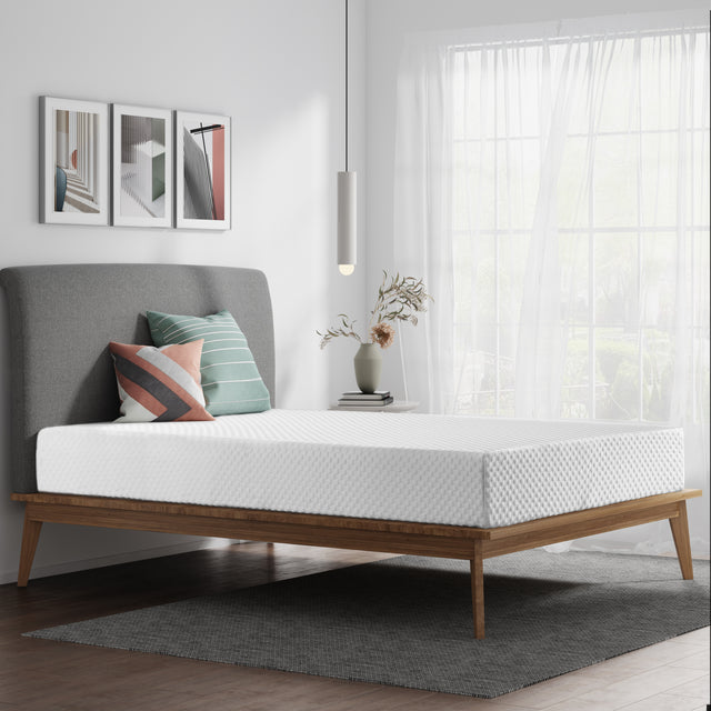 10 Inches Gel Memory Foam Mattress(Queen) -Medium, Made in US