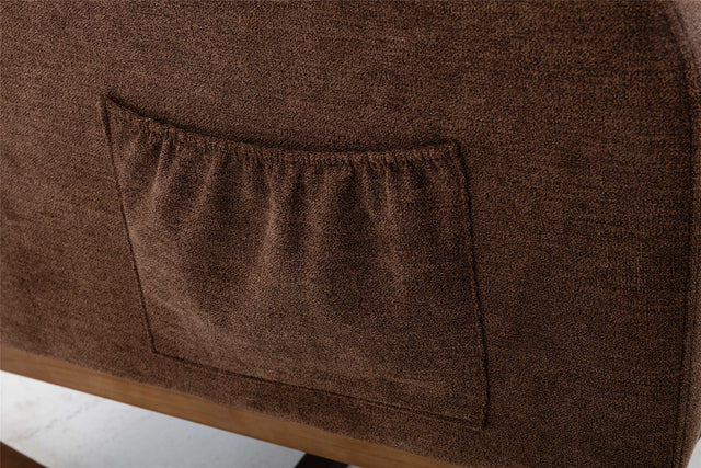 COOLMORE living room Comfortable rocking chair living room chair Coffee