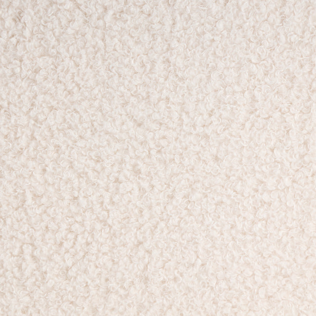 【EAT 3.10】Mid-Century Armchair Rattan Mesh Upholstered Accent Chair,Teddy Short Plush Particle Velvet Armchair for Living Room,Bedroom, Office, Studio,White