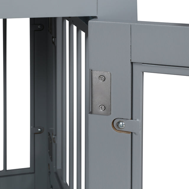 Pet house, Large Crate with Chew-Resistant Iron Bars, open from 2 directions