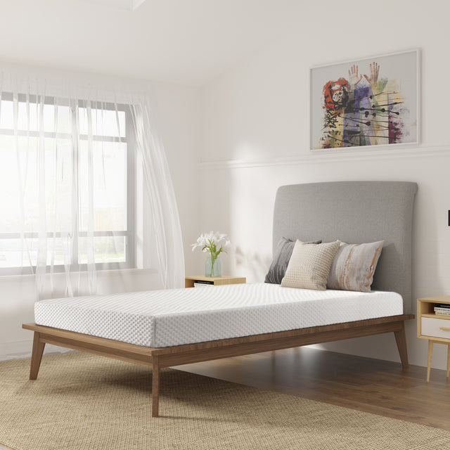 6 Inches Gel Memory Foam Mattress Made in US(Queen)