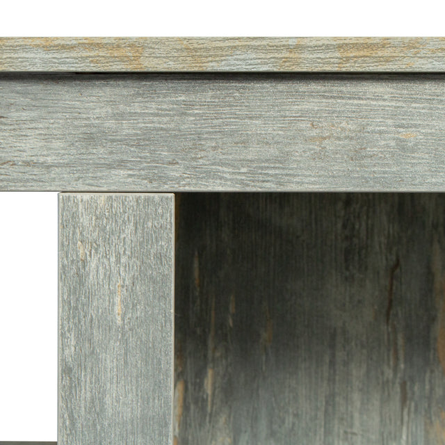 Living room TV stand furniture with 4 storage compartments and 1 shelf cabinet, high-quality particle board