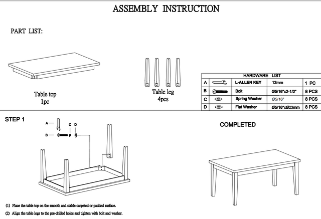 Espresso Finish Casual 1pc Dining Table Faux Marble Top Transitional Dining Room Furniture