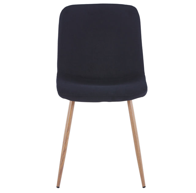 Dining Chair 4PCS(BLACK),Modern style,New technology,Suitable for restaurants, cafes, taverns, offices, living rooms, reception rooms.Simple structure, easy installation.
