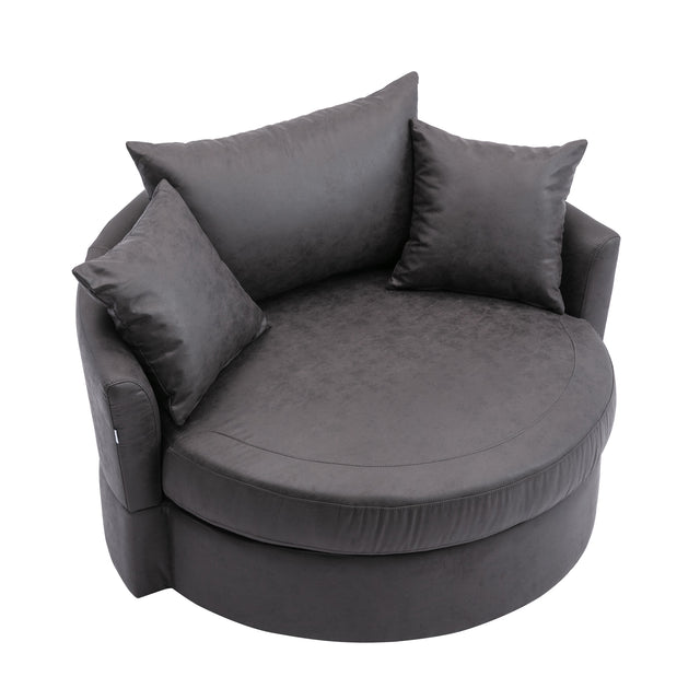 Modern Akili swivel accent chair barrel chair for hotel living room / Modern leisure chair(notice :contact us for more detail)