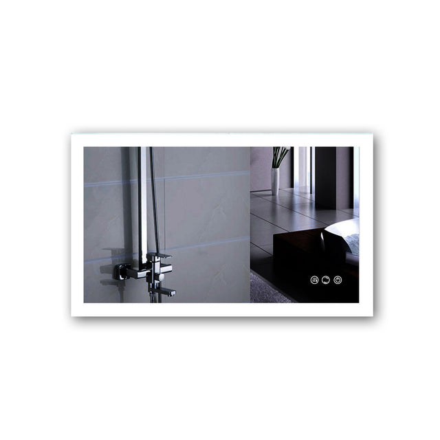 ✔ TOP QUALITY & LONG ENDURANCE - Copper Free vanity mirrors. The lighted bathroom mirror has been proven to last up to 3 times longer than others