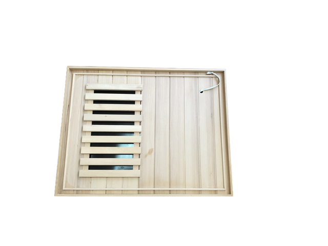 Mini Left Side Hemlock Sauna Room
